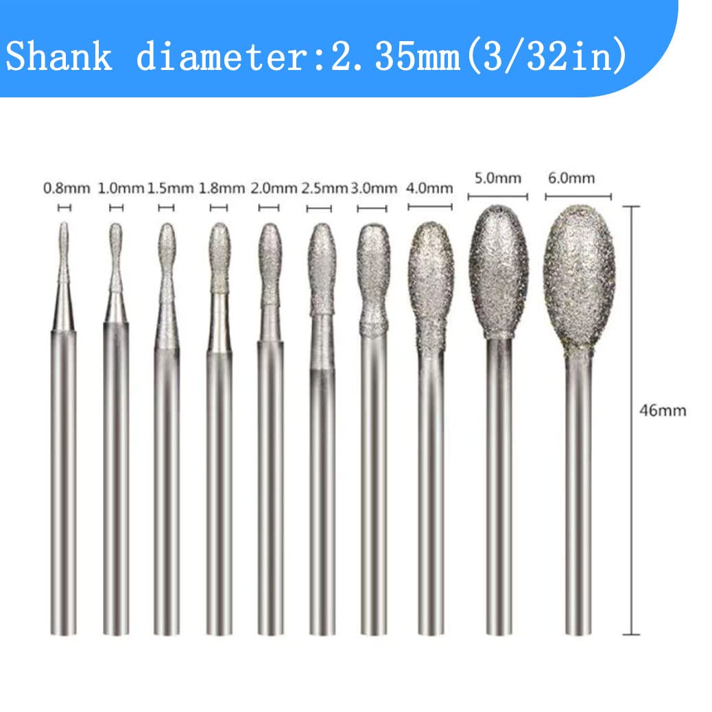 6mm Tungsten Carbide Burrs Ball. 6mm Shank – Eternal Tools