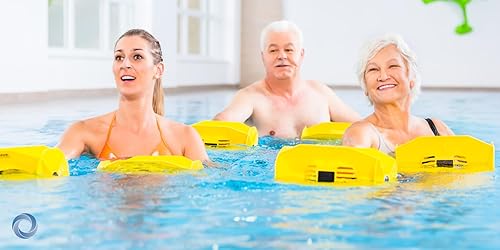 Miniatura 8 de Hydro Tone - Pesas de piscina HYDRO-BELL para ejercicio acuático  Pesas de agua  Entrenamiento de fuerza funcional con peso de piscina  Equipo de