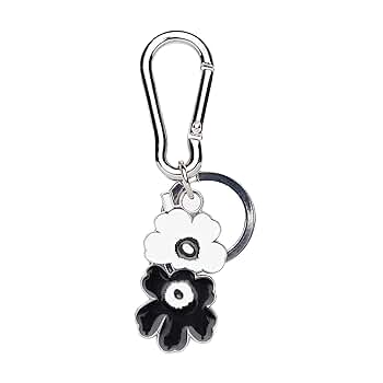 新品未使用 マリメッコ ウニッコ Aallokas Unikko キーチェーン Puhallus Unikko Ⅰ キーチェーン｜雑貨｜Marimekko(マリメッコ