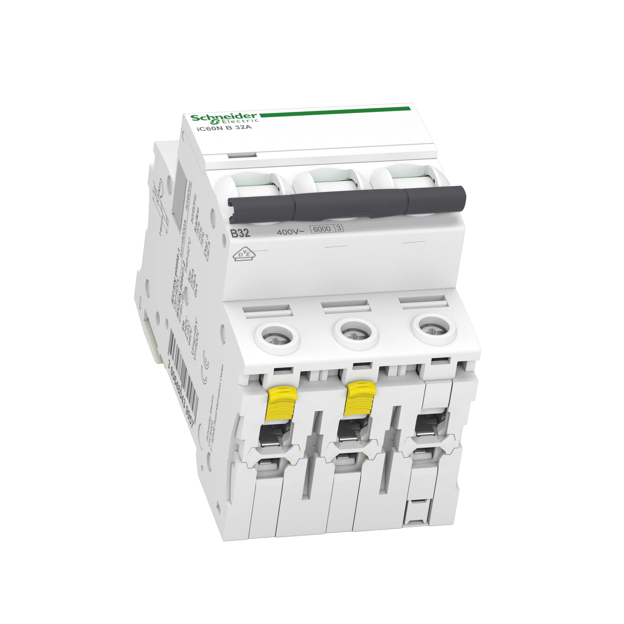 Schneider Electric Wyłącznik Nadprądowy Acti9 iC60N-B25-3 B 25A 3-Biegunowy