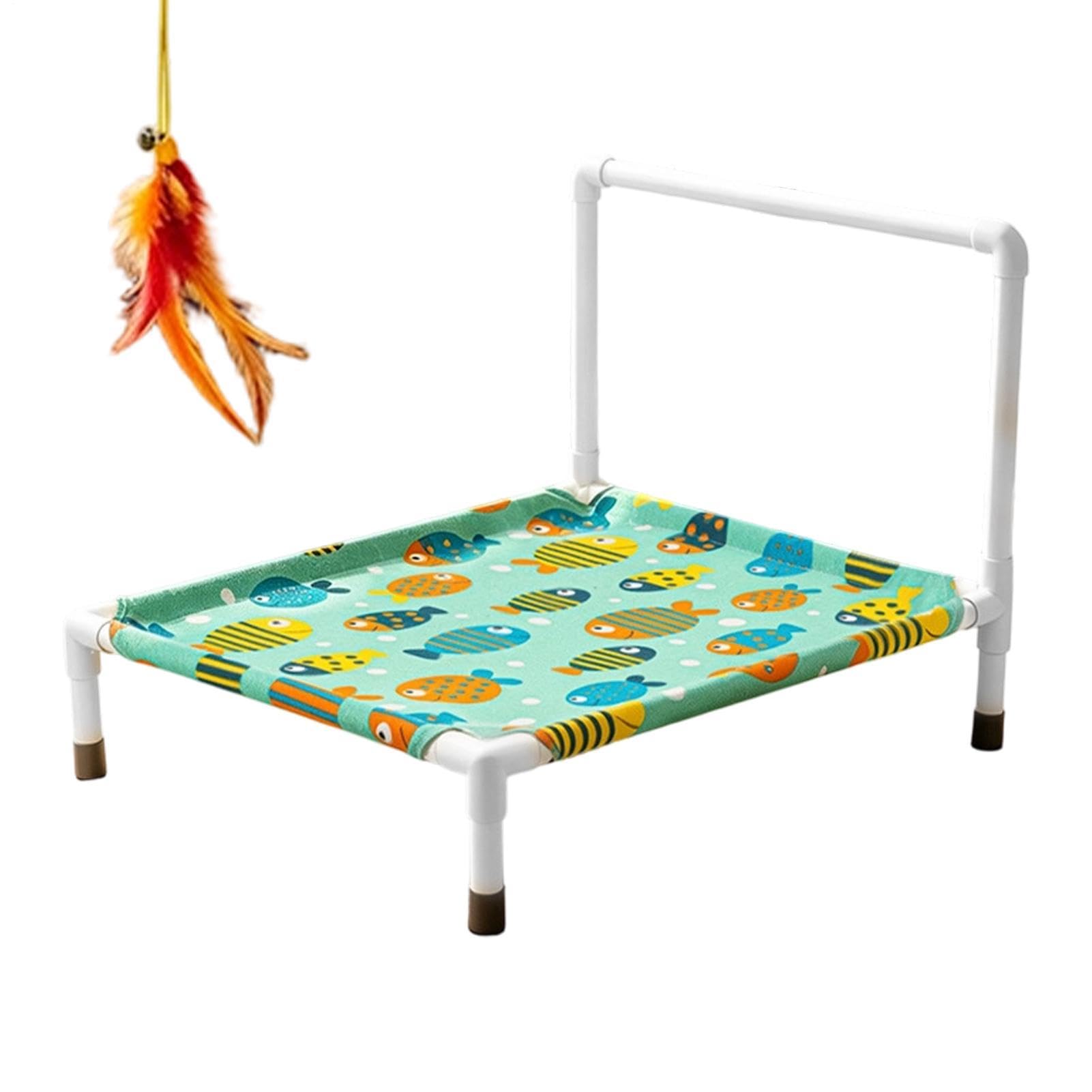 Cama perro elevada y portátil para jardín, camping o terraza