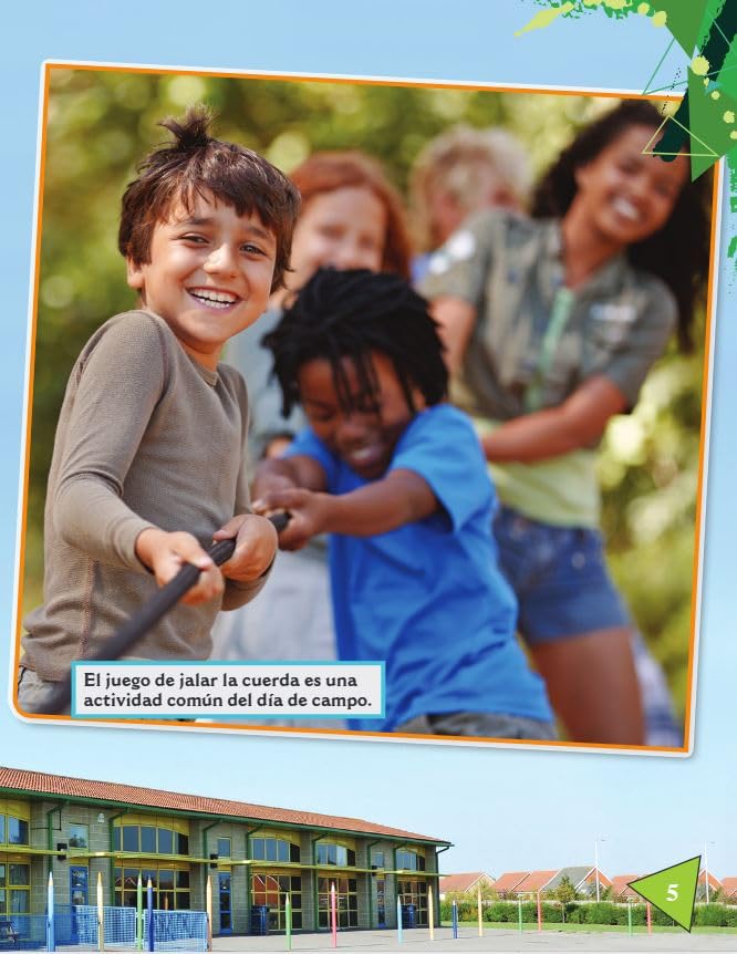 Diversion y juegos: Dia de campo: Comprension de la longitud (Mathematics in the Real World) (Spanish Edition) - Image 5