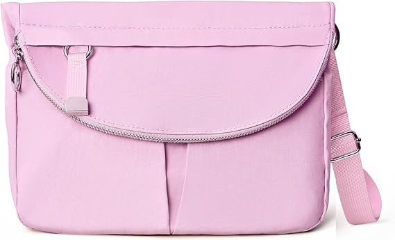 Crossbody Bag for Women, All Night Festival Bag Adjustable Strap Purse Nylon Handbags for Travel Work Casual Outdoor