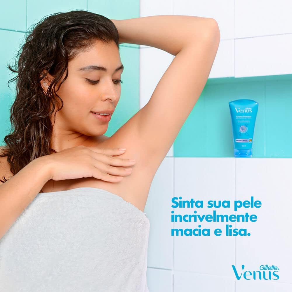 Gillette Venus Creme Para Depilação Com Óleo De Amêndoas, Ideal Para 3 612Ishdplql. Ac Sl1000