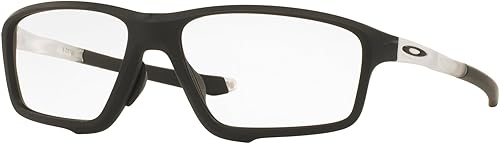 Oakley Ox8080 Crosslink Zero Asian Fit - Marcos cuadrados para lentes recetados para hombre