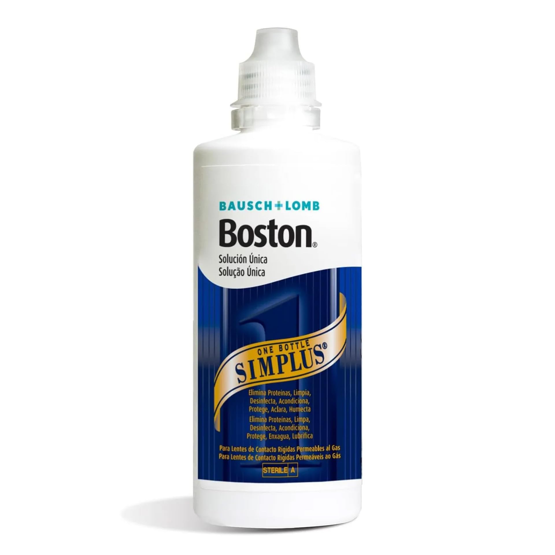 Bausch + Lomb Boston SIMPLUSSolución Única 120ml para lentes de contacto rígidas