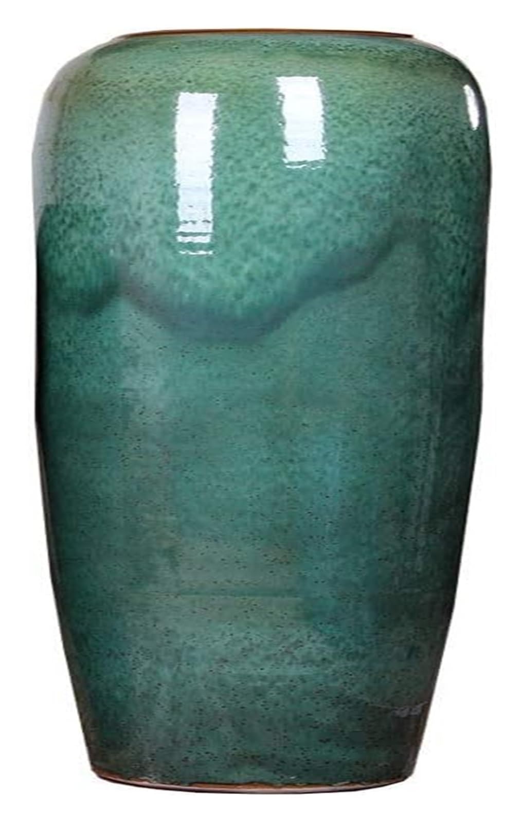 asdchZen Vase Flower Green Ceramic Large Restaurant Office Decoration Chinese Style Floor Decoration Or As A Gift Vases,One Color-70cm