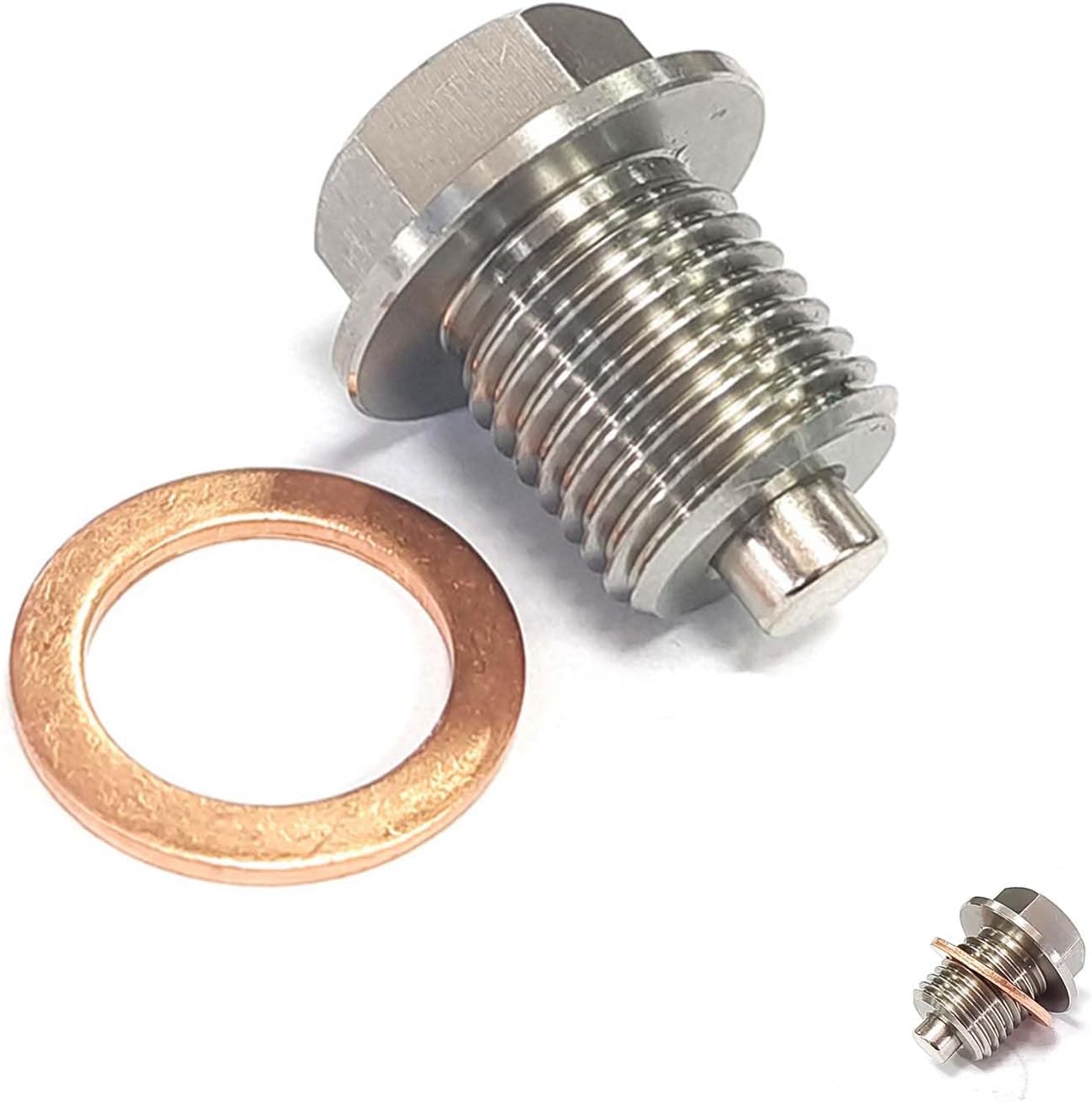 Tappo Scarico Olio Febi Bilstein 48876 - Filetto M14x1.5 In Acciaio | Con O-Ring Di Tenuta - Foto 13