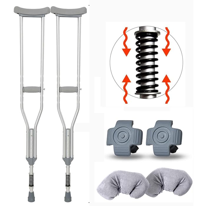 Buy Crutches for Adults Underarm Crutches for Adjustable Underarm Adult