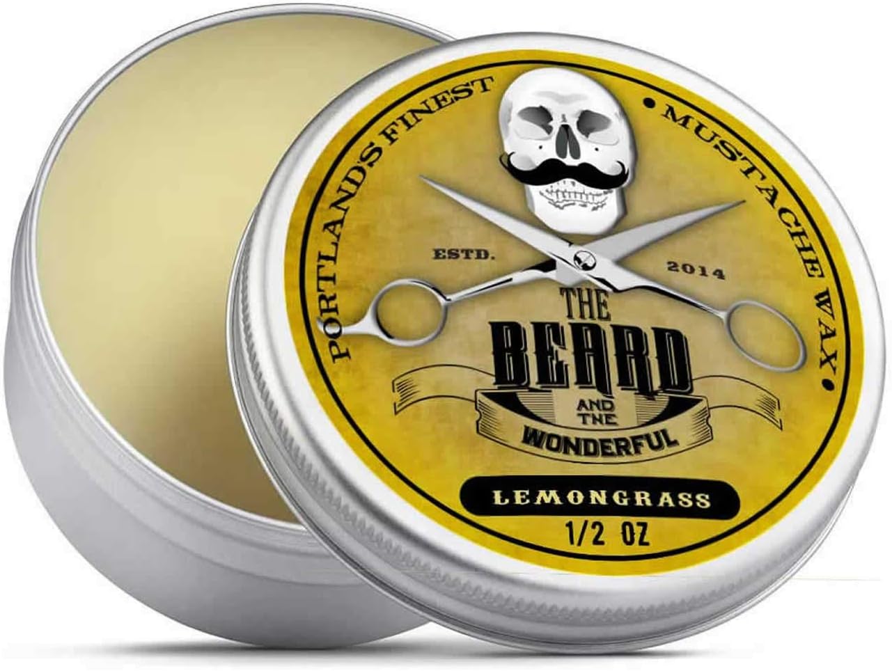 Moustache Wax Beard Wax 15ml Promotes Facial Hair Growth with