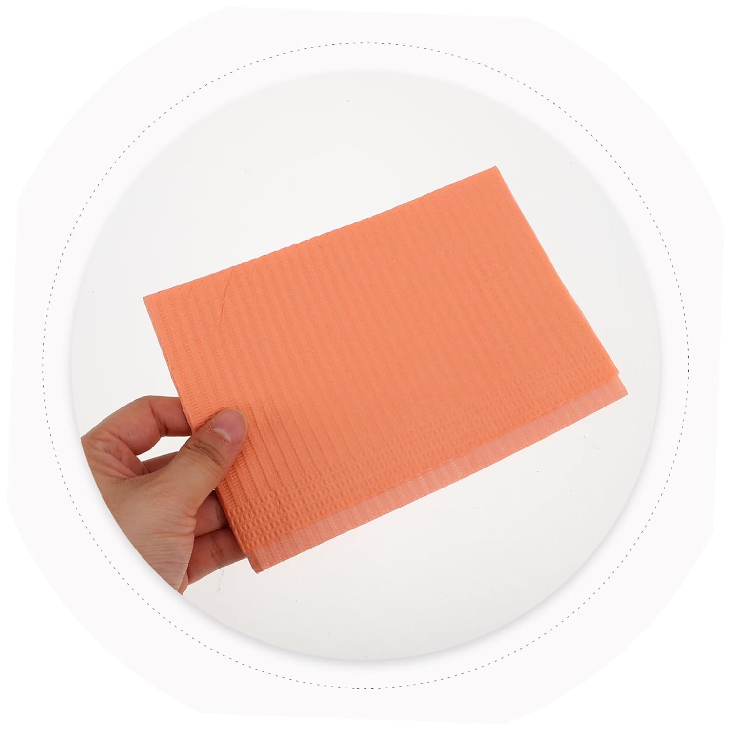 125sheets Disposable Nail Cover Easy Cleanup Nail Tech Mat for Salons Home Use Versatile for Efficient