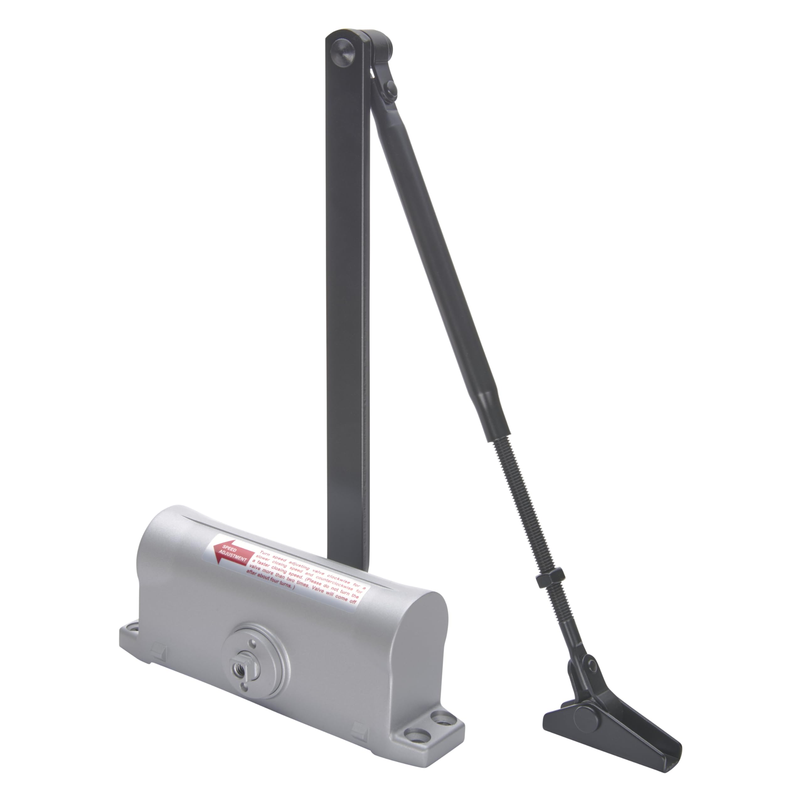 Heavy Duty Residential Door Closer UL Listed, (Matte Black) — Amazon image 8