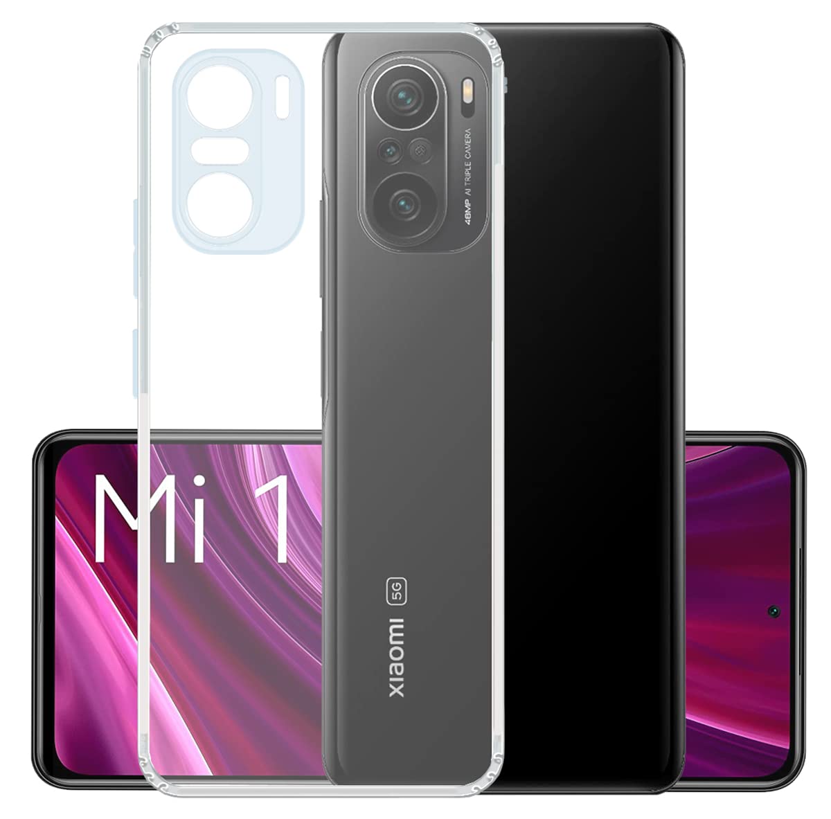 YOFO Back Cover for Mi 11X/11X Pro (Flexible|Silicone|Transparent|Camera Protection|DustPlug) (B09C3R5BHC) Amazon Price History, Amazon Price Tracker