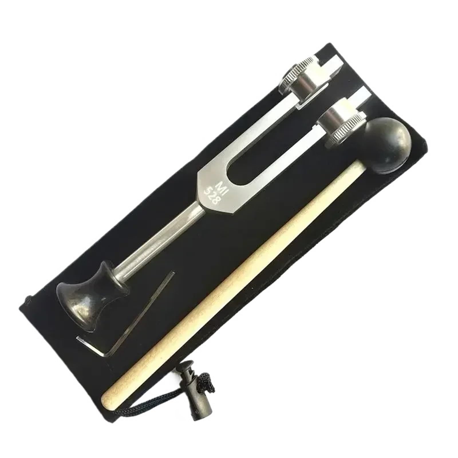 JCXIOC Tuning Fork Aluminum Alloy Tuning Fork Sound Weighted Tuning Fork Percussion Instruments(528Hz)