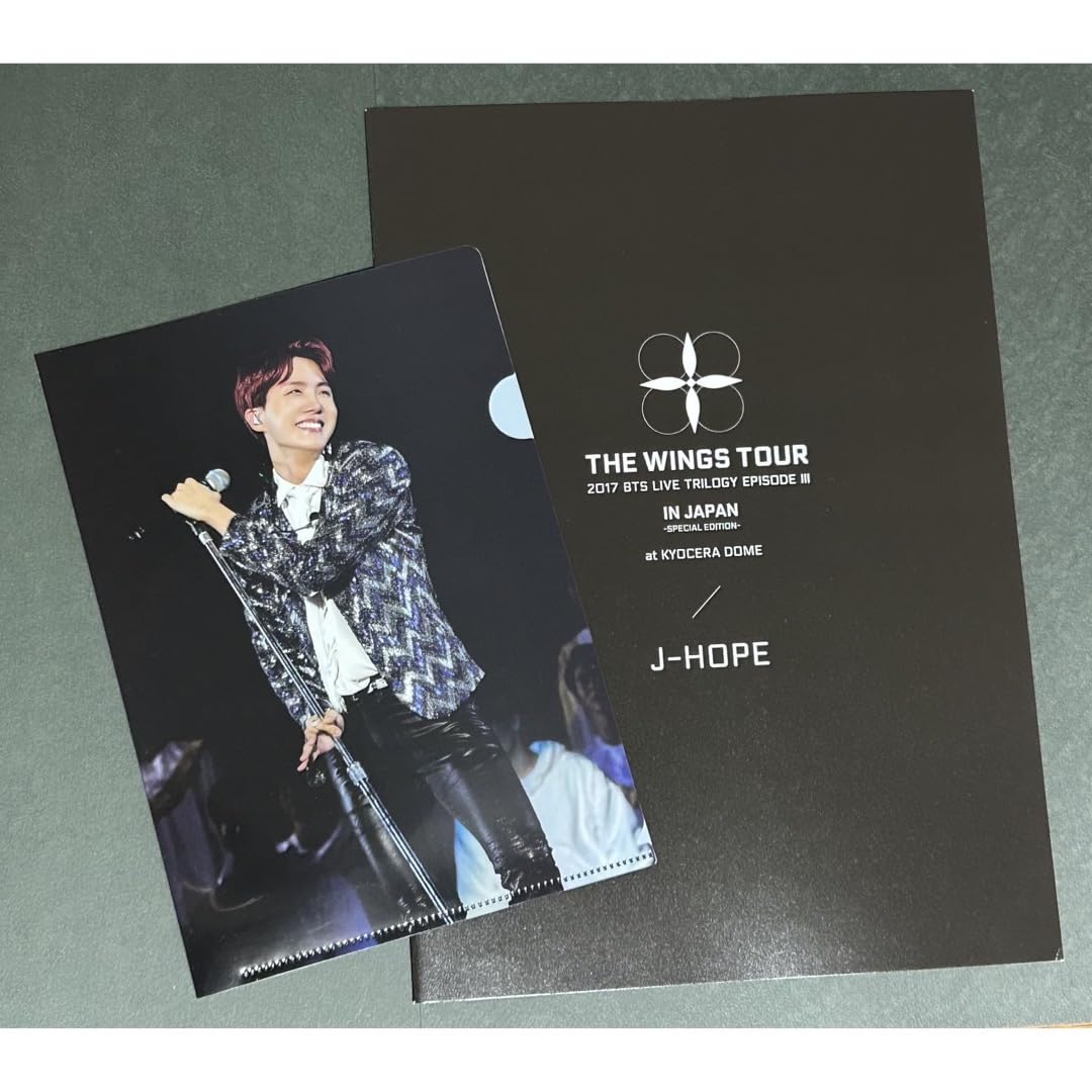 Amazon.co.jp: B T S WINGS J-HOPE ホソク 特典クリアファイル : おもちゃ
