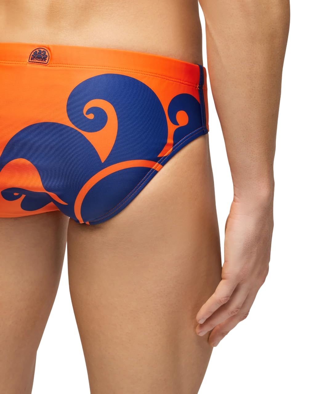 SUNDEK Leonardo Swim Stampa Logo, Slip Mare da Uomo