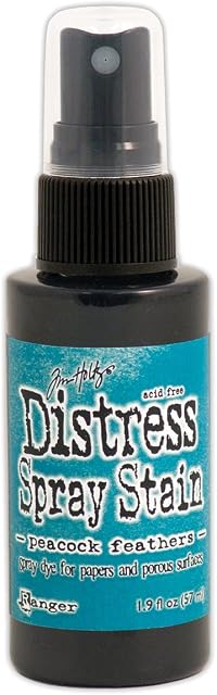 Ranger Distress Spray Stain 1.9oz-Peacock Feathers