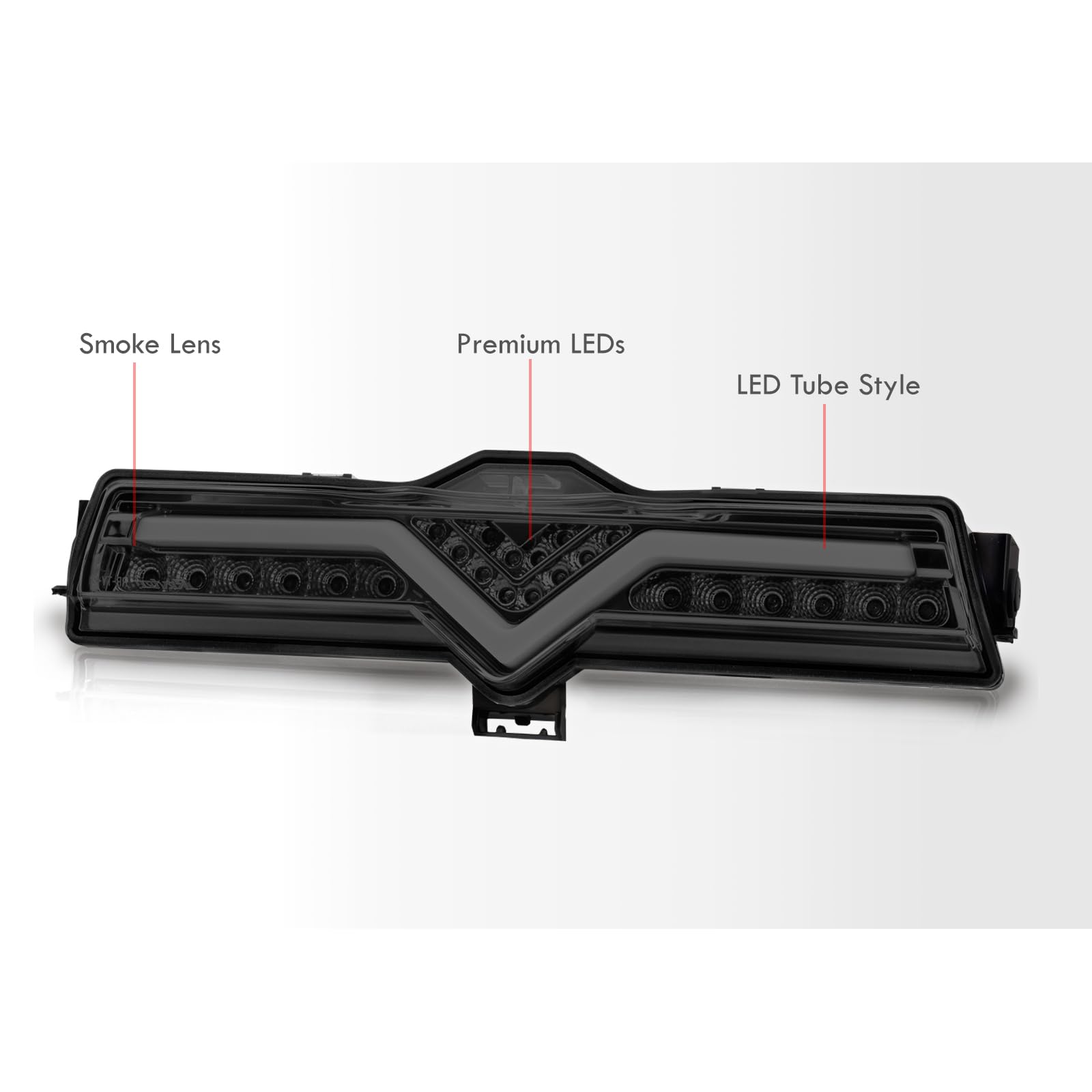 Amazon.com: AJP Distributors JDM LED Rear Bumper 3RD Brake Light