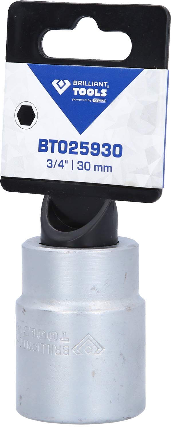 Bussola Esagonale 3/4'' 30 Mm BRILLIANT TOOLS - Per Meccanici E Fai Da Te