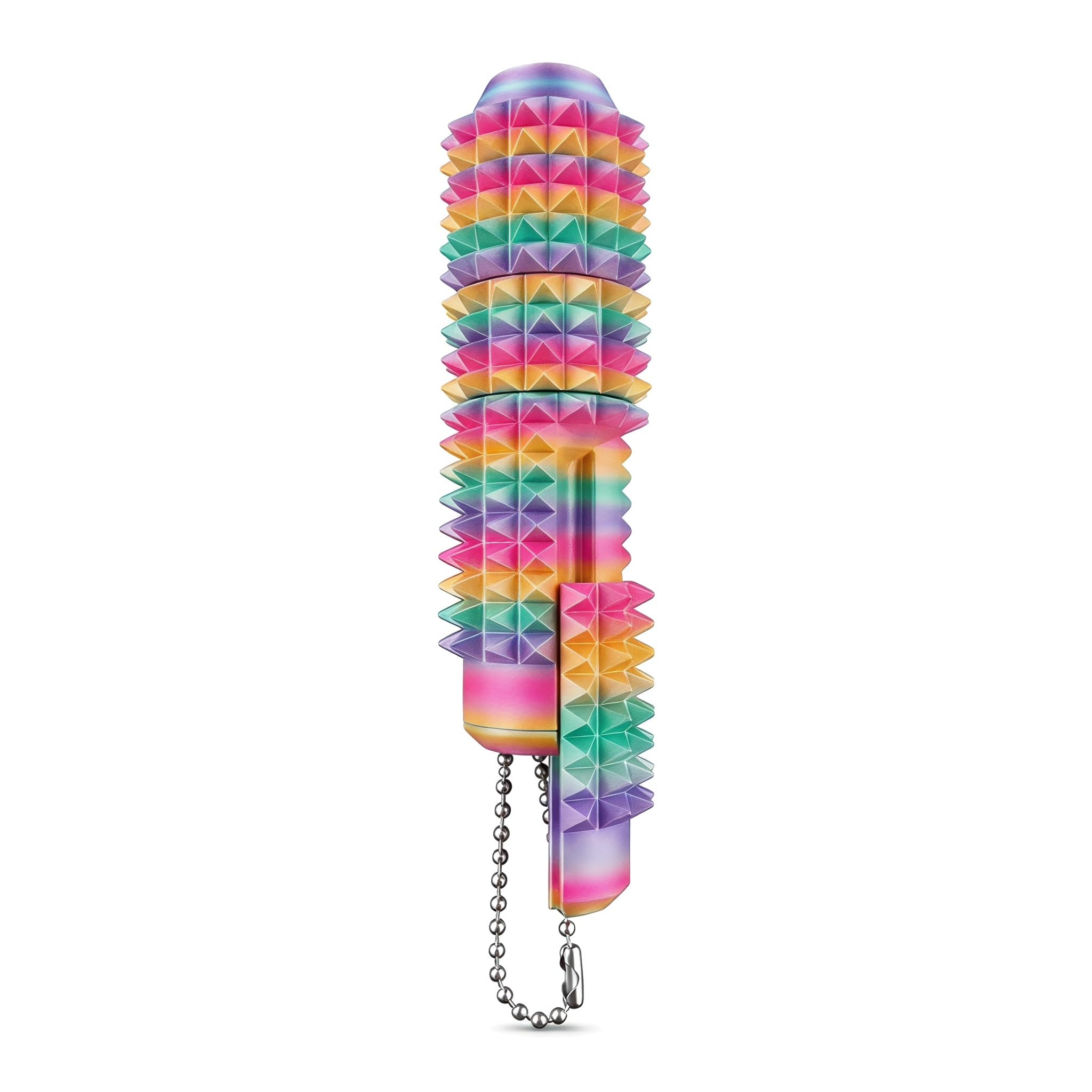 CavspkArt Little Ouchies Spiky Fidget Keychain –5-in-1 Pain Stim Fidget Toy