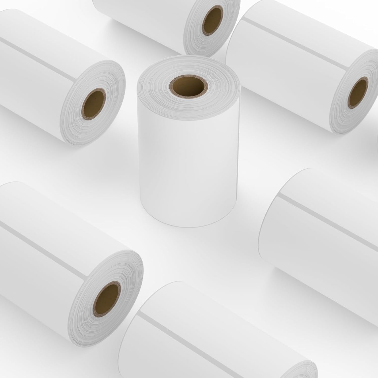 Etichette per spedizione termica diretta vuote 4x6 per Zebra 2844 Zp-450 Zp-500 Zp-505,250/Roll, totale 6 rotoli