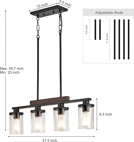Miniatura 9 de Lámpara de araña grande de latón vintage con ruedas de vagón para sala de estar, entrada, escalera, vestíbulo, techo alto, 8 luces, estilo rústico