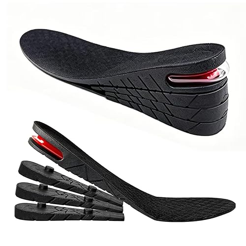Height Increase Insoles with Air Cushion: 4 - Layer Adjustable