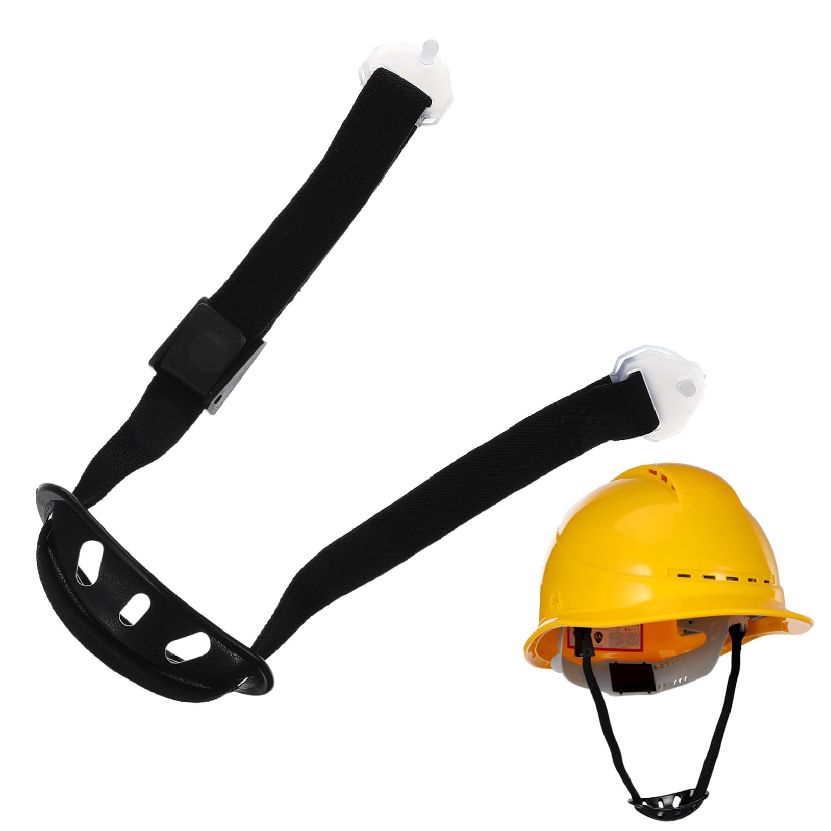 Jugulaire de casque de chantier réglable contre les chutes de casque