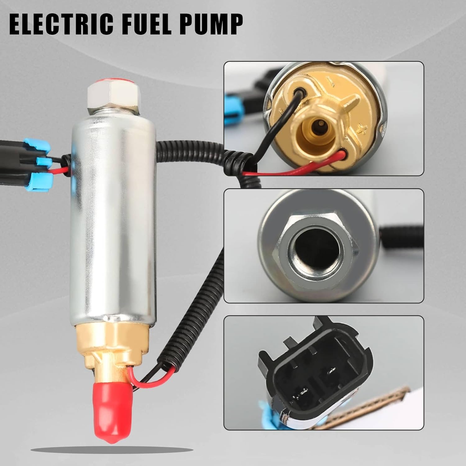 861156A1 935432 High Pressure Fuel Pump with Non-threaded Outlet for Mercury Mercruiser 305 5.0L / 350 5.7L / 377 6.2L / 454 7.4L / 502 8.2L