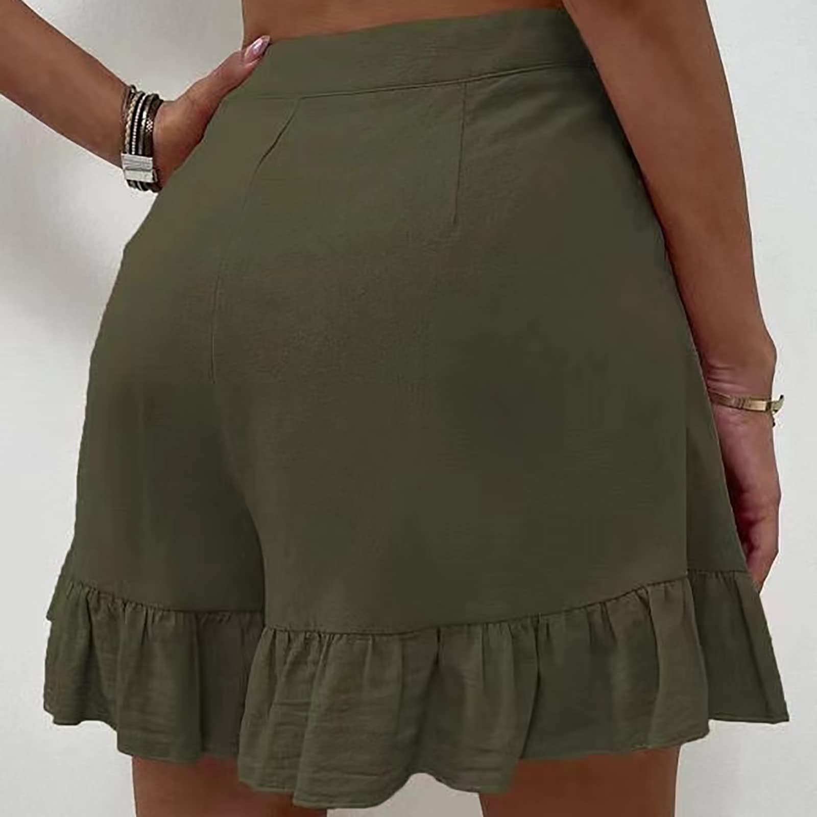 Short de Sport Court pour Femme Taille Haute, Legging, Yoga, Cyclisme, Course à Pied, Été, Short de Sport avec Poches