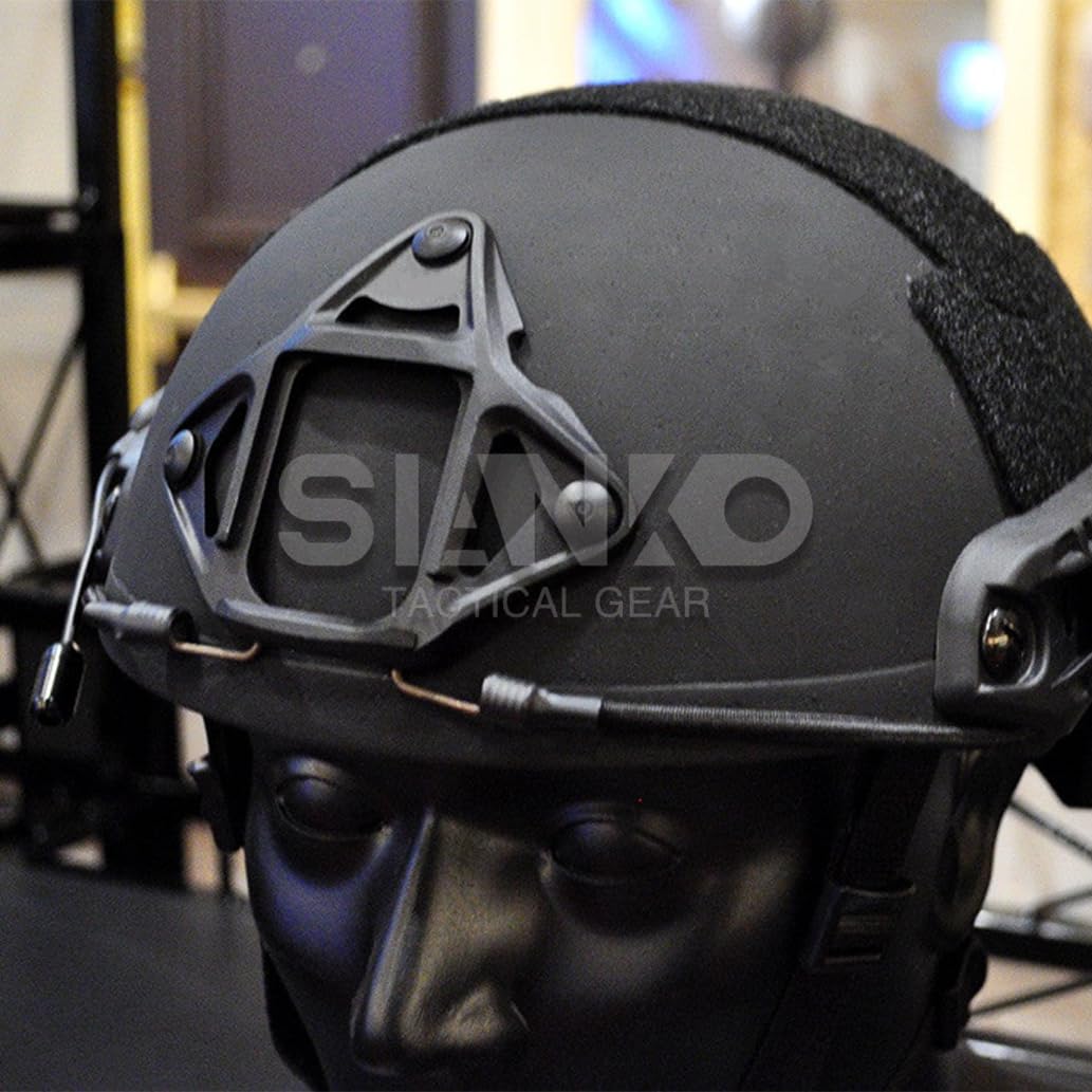 Ops core 風ブラック ヘルメット マウントレール付き Ops core 風ブラック ヘルメット マウントレール付き Amazon.co