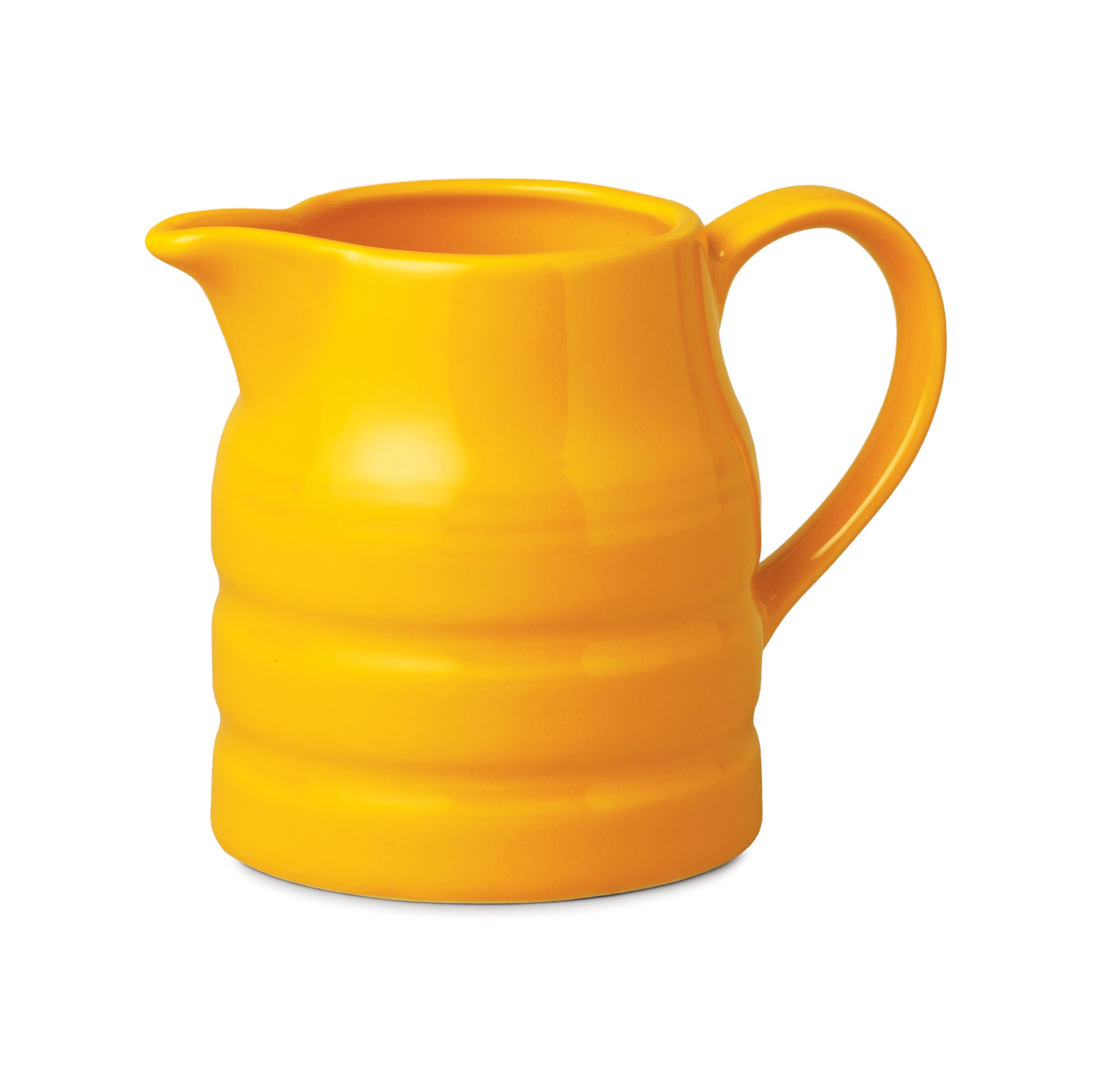 WM Bartleet & Sons Porcelain Churn Jug 1 Pint – Traditional Milk, Cream, Custard & Gravy Jug with Coloured Glaze Finish