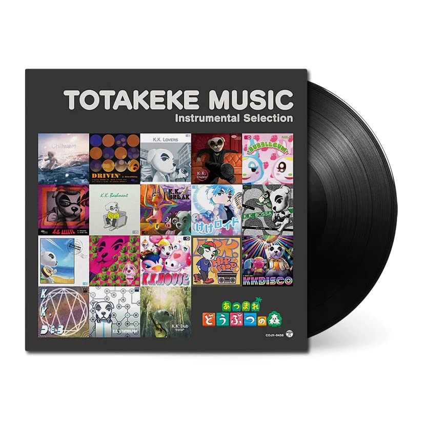 Animal Crossing New Horizons Totakeke Music Instrumental Selection – Exclusive Black Colored Vinyl LP