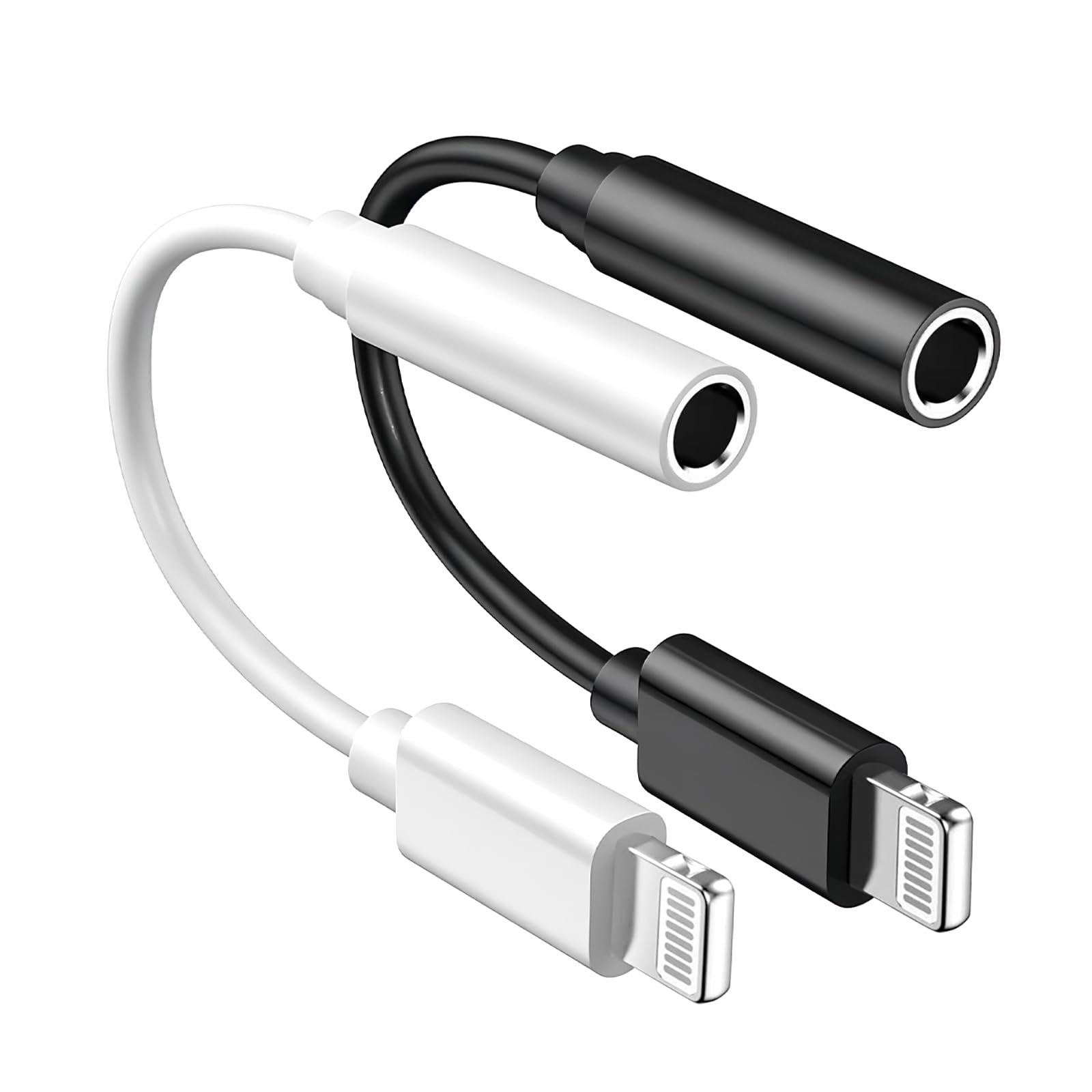 Photo 1 of [Apple MFi Certified] iPhone 3.5mm Headphone Jack Adapter,2 Pack Apple Lightning to 3.5mm Earphones Jack Adapter Cord Dongle Aux Cable Converter Accessories Compatible with iPhone14 13 12 11/Xs/XR/8