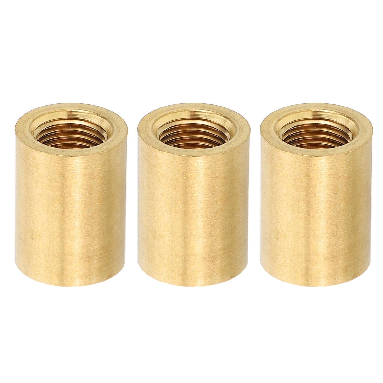 PATIKIL Lamp Pipe Brass Coupling Nut
