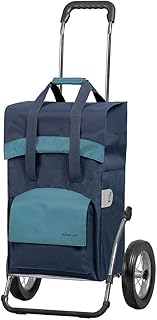 Andersen Shopper Royal Shopper stal skadany z koo Ø 25 cm i 49 litrów torba Holly niebieski