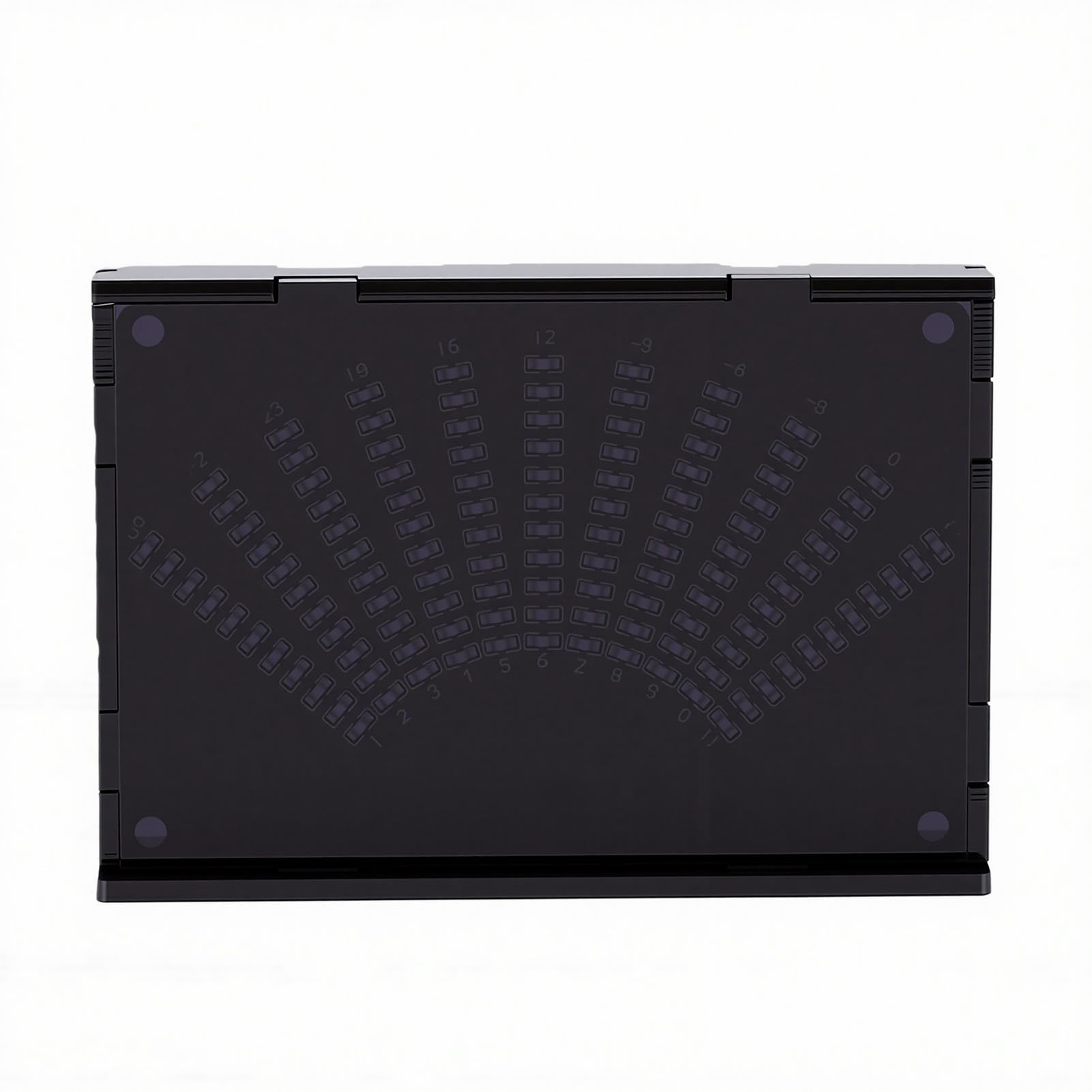 Generic Luce Ritmica a Forma di Ventaglio di Spettro Musicale a LED con Rilevamento del Livello per Decorazioni per Feste in Casa