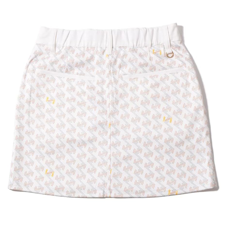 【新品未使用】◆レザレクション◆GMパターンスカート / ホワイト・Mサイズ Amazon.co.jp: レザレクション（Resurrection） ゴルフウェア GM