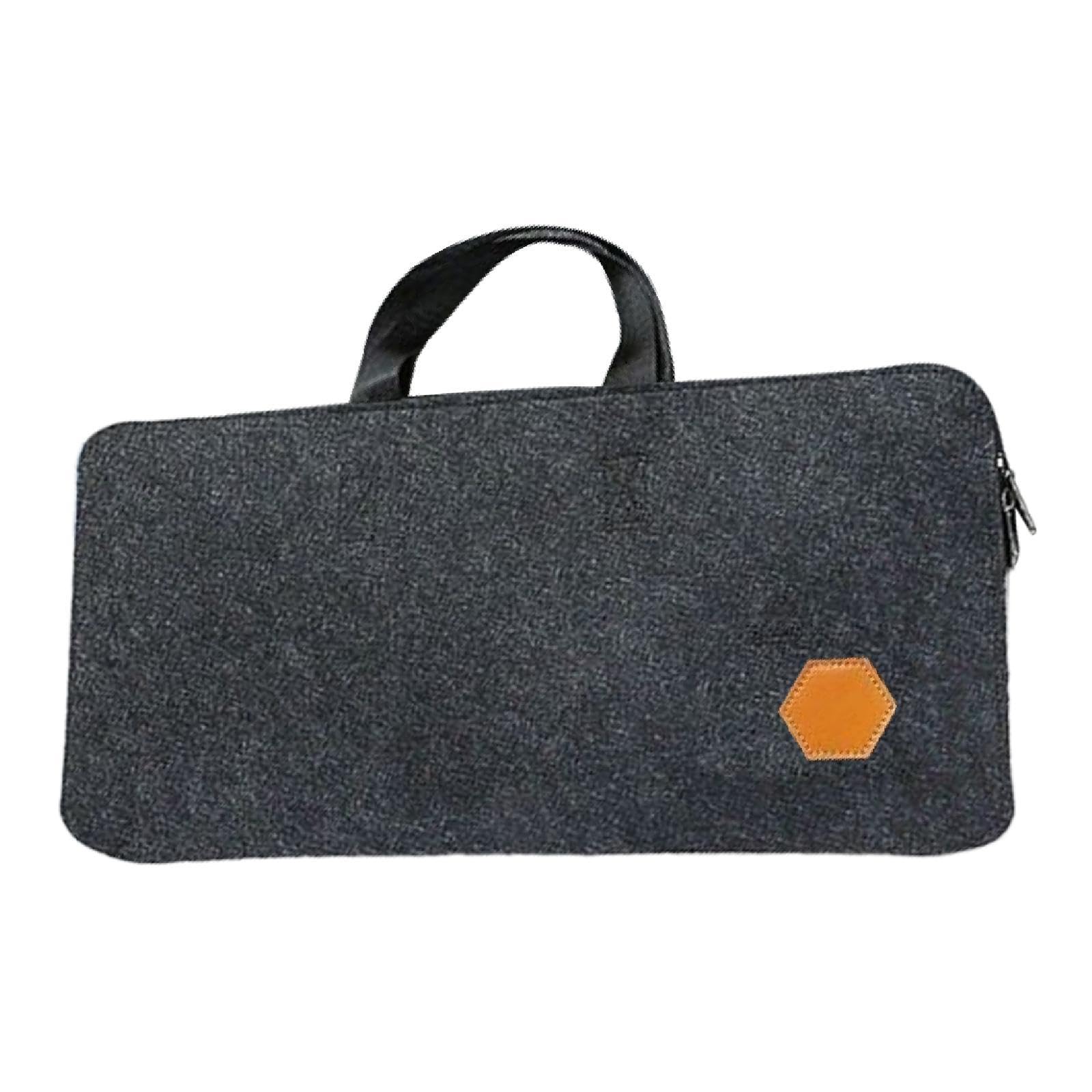 ATORSE 87 Key Keyboard Case for Mechanical Keyboards Gaming PC Keyboard Storage Bag Dark Gray-image-24