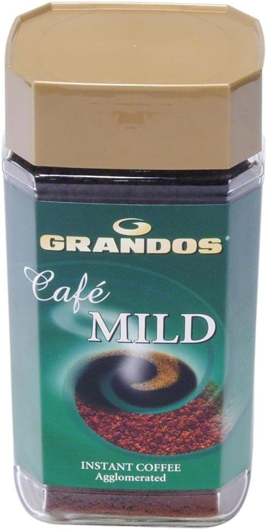 Deutsche Extrakt Kaffee Grandos Instant Coffee Mild 1 x 200 g