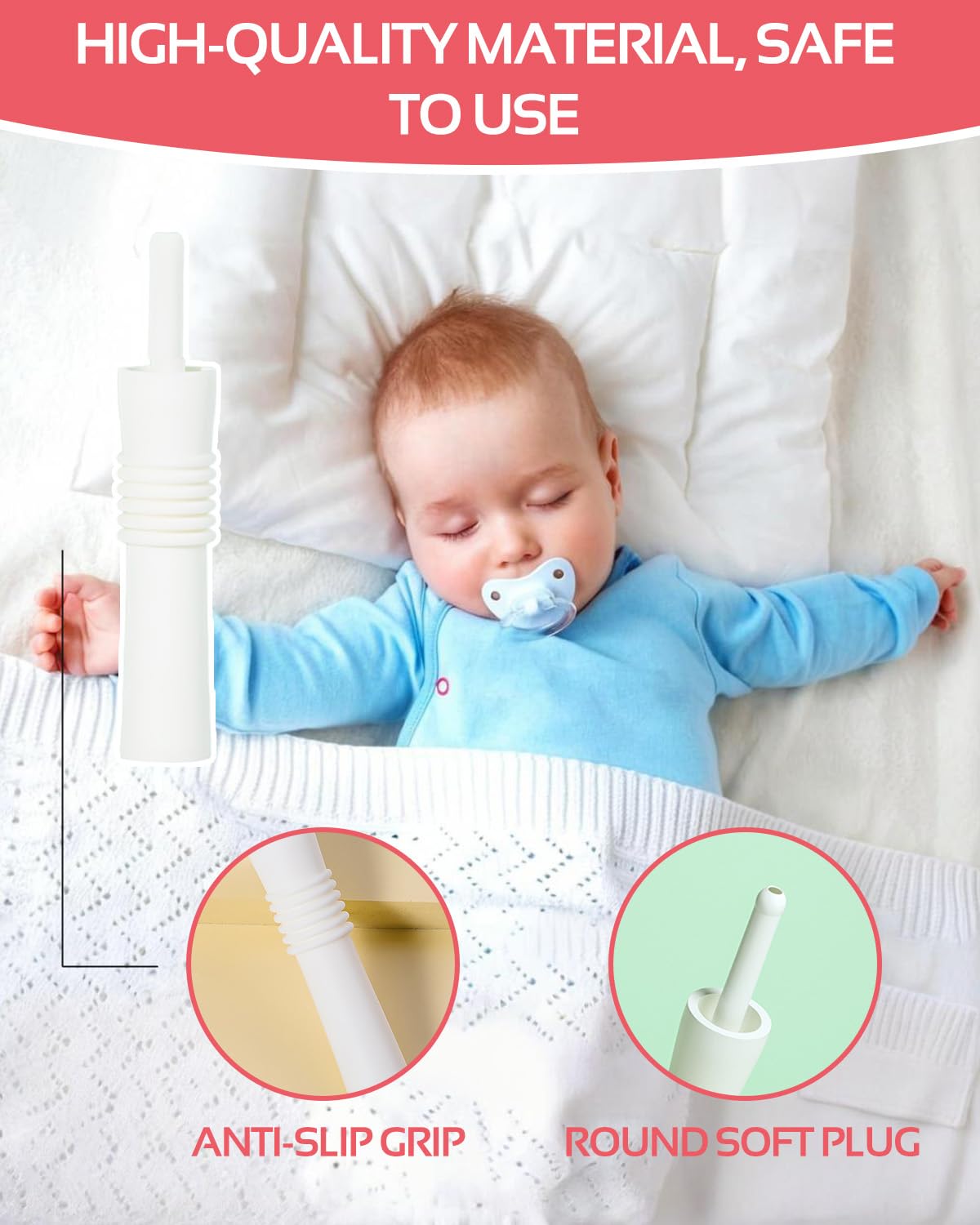 10 pezzi per il sollievo delle coliche e dei gas infantili, soluzione naturale per lenire le coliche e il gonfiore infantile, fornisce un sollievo immediato ai bambini con gas e costipazione