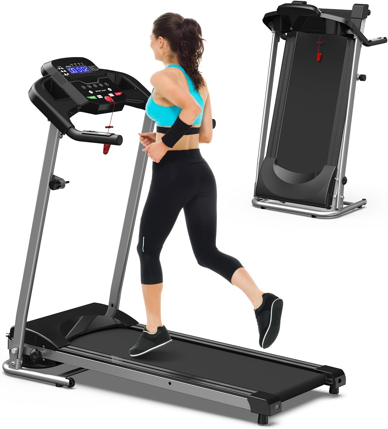 Treadmills for Home, Quiet Brushless Folding Angola Ubuy