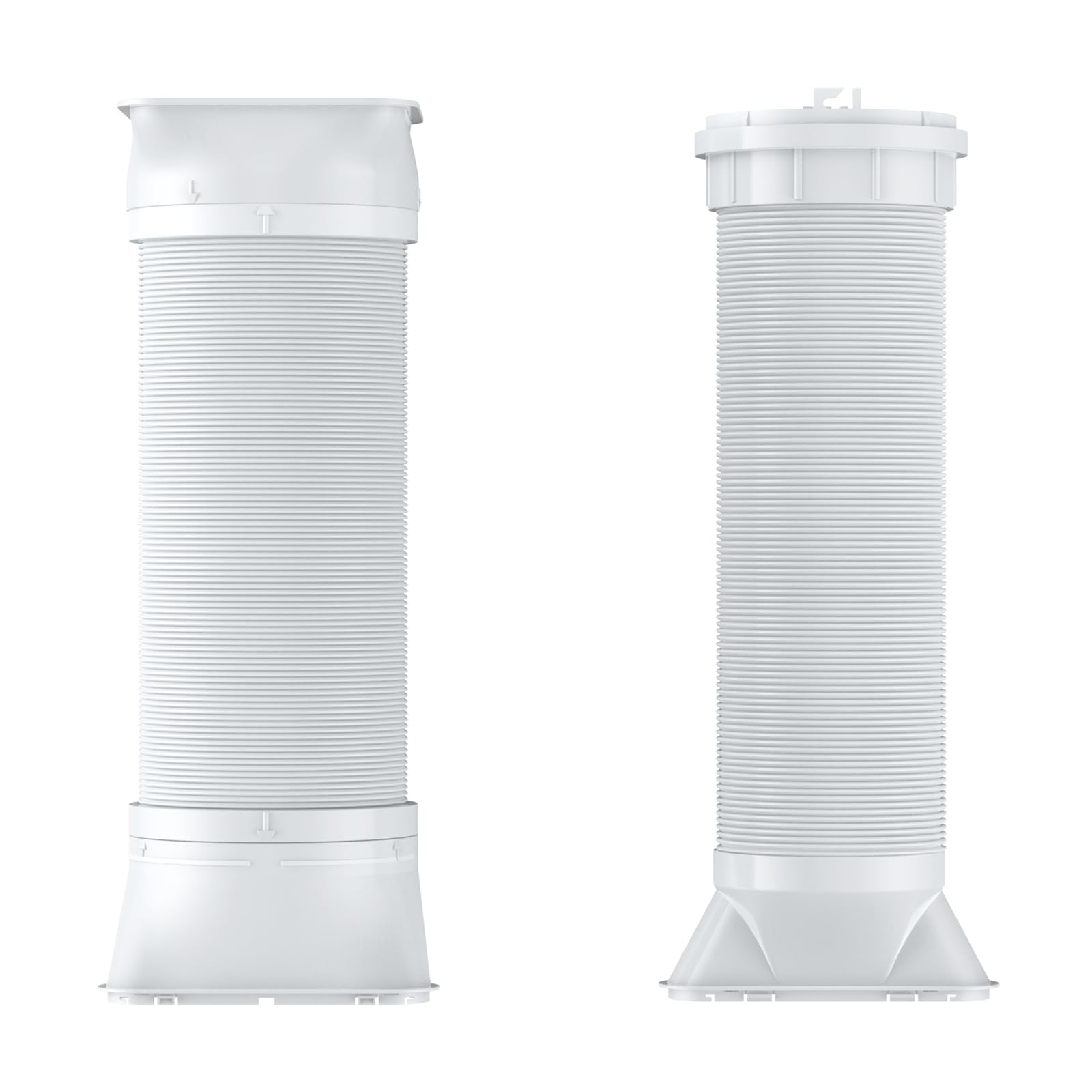 79” Adjustable Exhaust Hose & Air Intake Hose for Portable Dual Hose Air Conditioners, Suitable for Horizontal & Vertical Sliding Windows