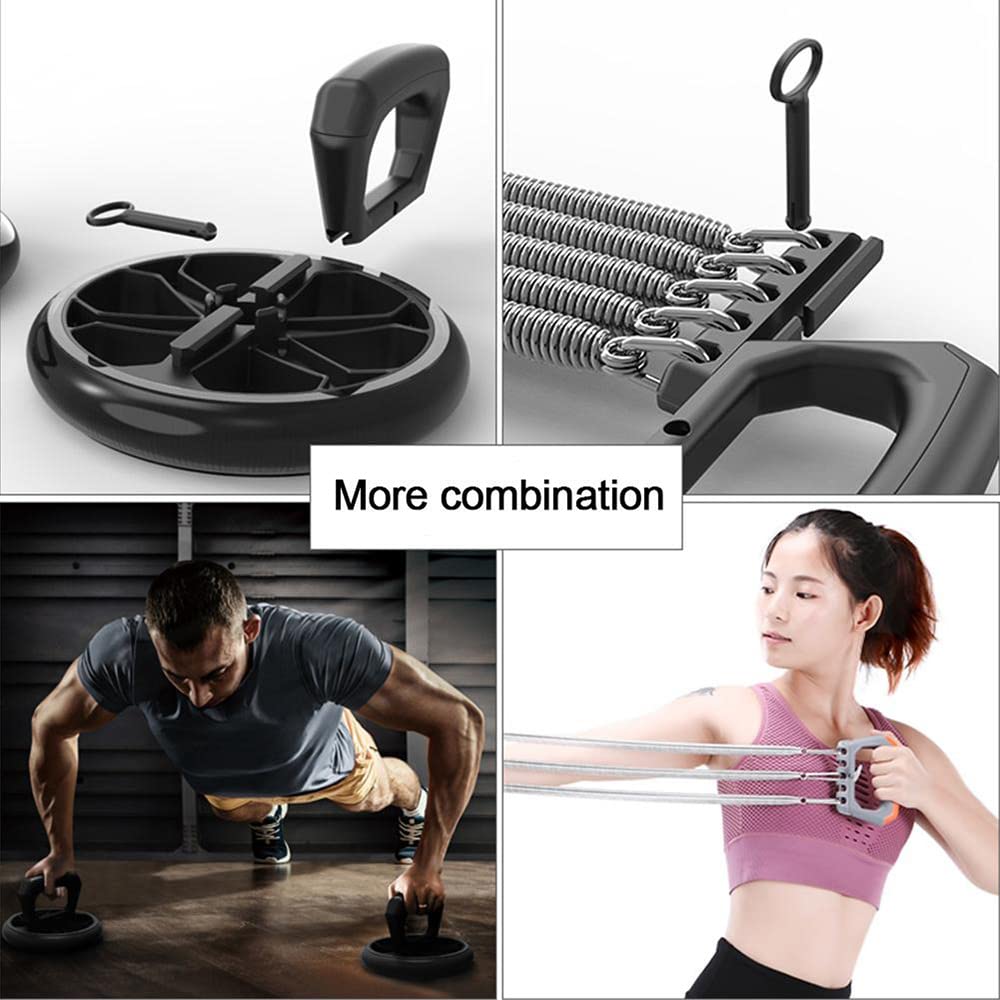XININ Arm Trainer Push Up Stand Doppelrad Set Ab Roller Gym Muskel Übungsausrüstung Home Fitness Ausrüstung
