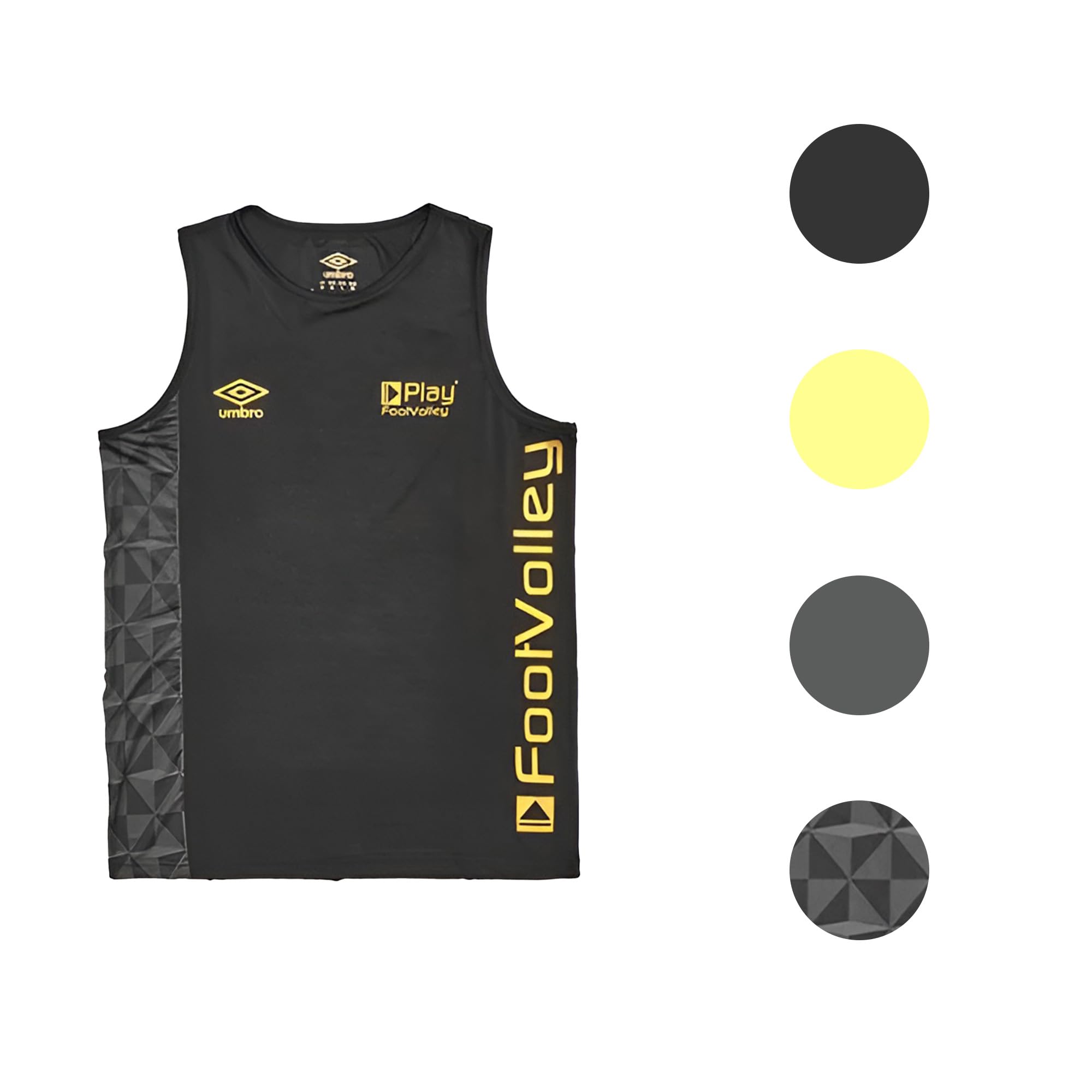 Umbro Canotta Uomo da Allenamento Realizzata collaborazione con T-Max Sport, Maglia Tecnica Uomo a Giromanica Traspirante e antiodore