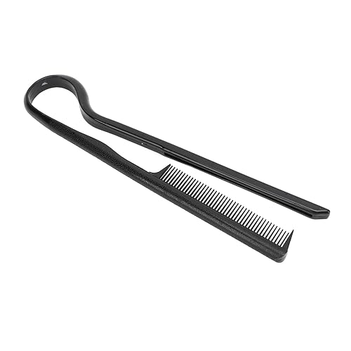 Miniatura 6 de Peine alisador de cabello, 10 unidades, en forma de V, alisador de pelo, peine alisador para peluquería nudosa, hogar, mujeres y niñas