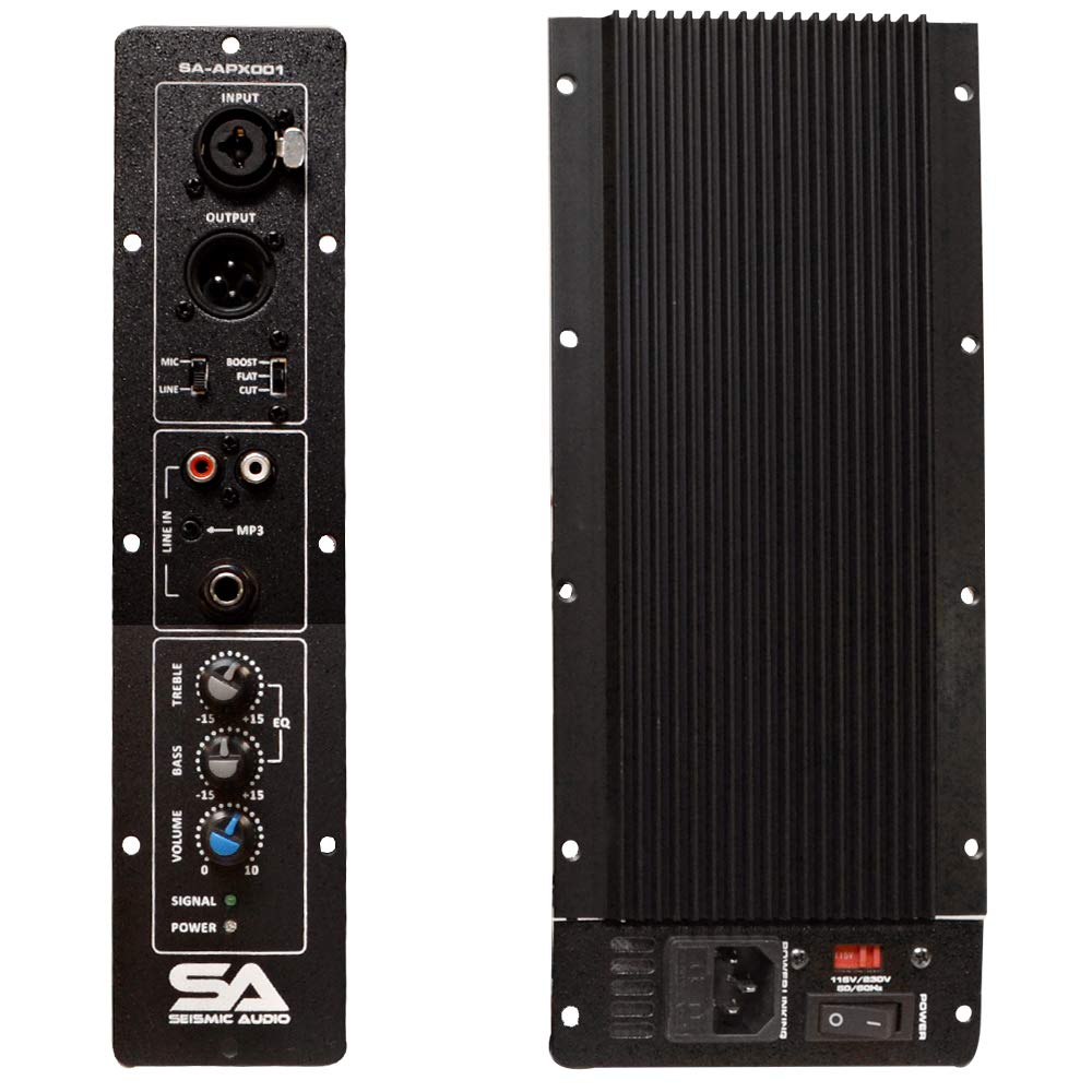 Buy Seismic Audio SAAPX001180 Watt 4 Ohm Class AB Plate Amplifier