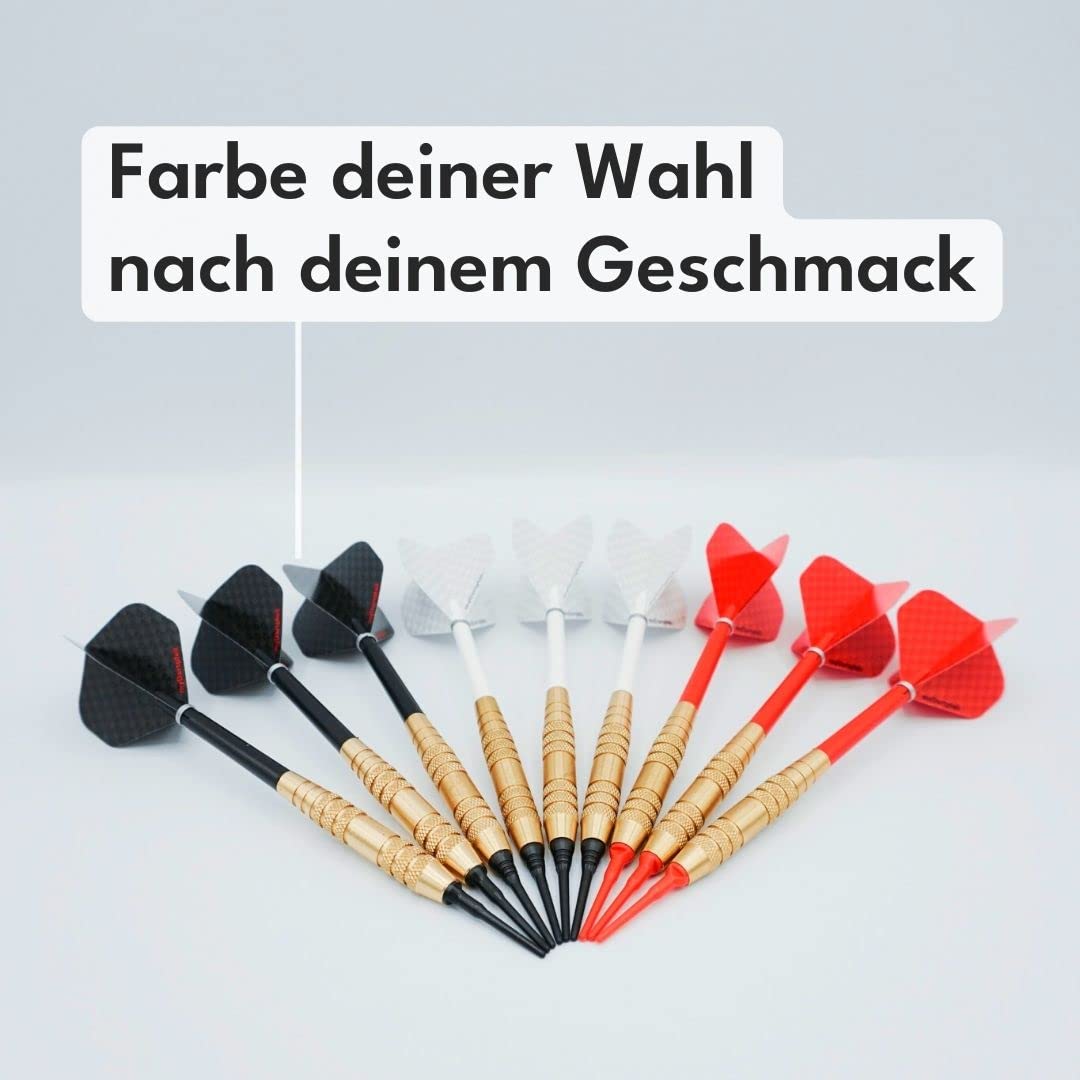 Grebarley Dartpfeile Mit Kunststoffspitze Für Elek Produktbild-Vorschau 10