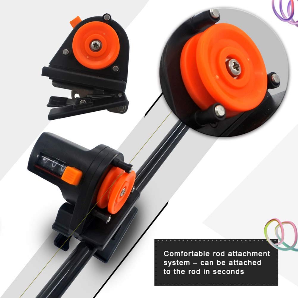 Digitaler Angelschnurzähler - Tragbarer Fischfinder Mit Tiefenmesser Für Angelruten