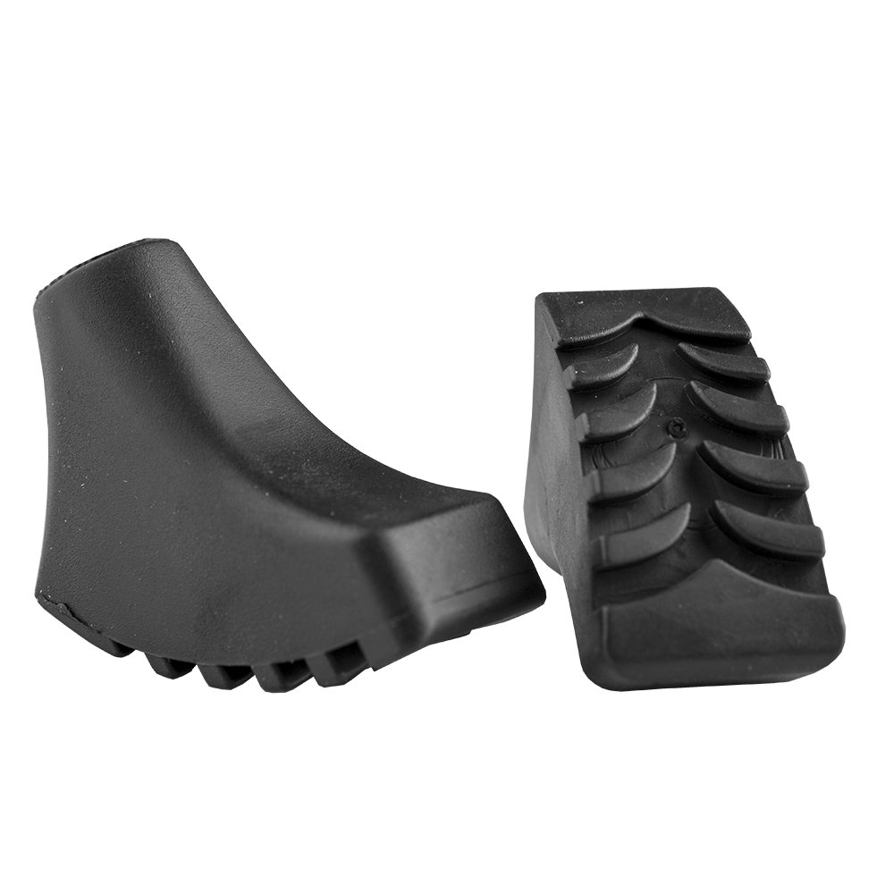 Spokey Nordic-Walking Stock Gummipuffer – Asphaltgummi Für Stockspitzen | Schutzkappe 11 Mm | Schwarz